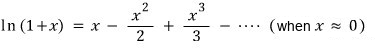 Equation from the original notes