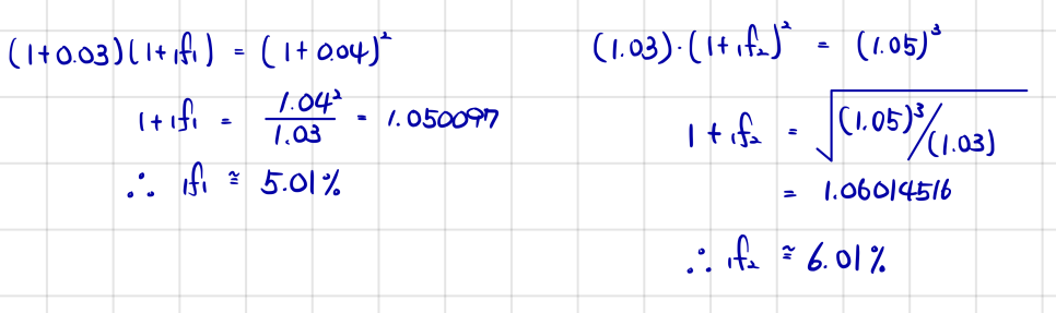 Equation from the original notes
