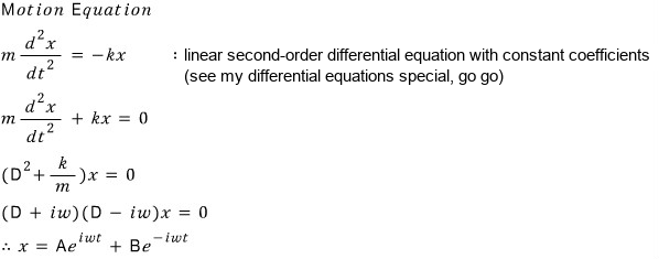 Equation from the original notes