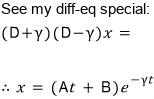 Equation from the original notes