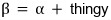 Equation from the original notes