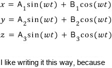 Equation from the original notes