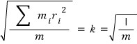 Equation from the original notes