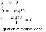 Equation from the original notes