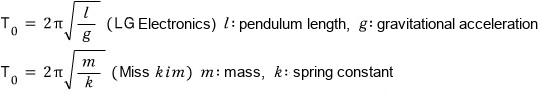 Equation from the original notes
