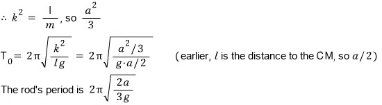 Equation from the original notes