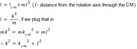 Equation from the original notes