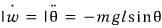 Equation from the original notes