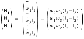 Equation from the original notes