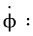 Equation from the original notes