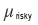 μ_risky