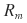 R_m
