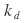 k_d
