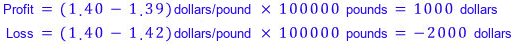 Equation from the original notes