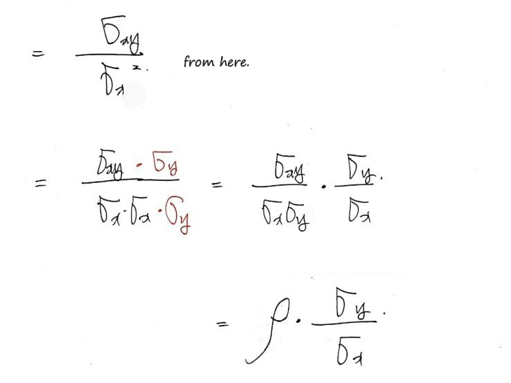 Equation from the original notes