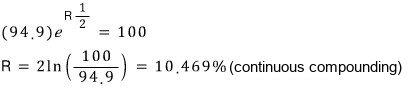 Equation from the original notes