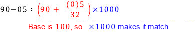 Equation from the original notes