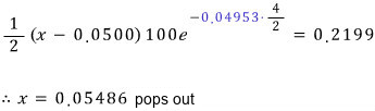 Equation from the original notes