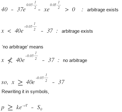 Equation from the original notes