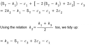 Equation from the original notes