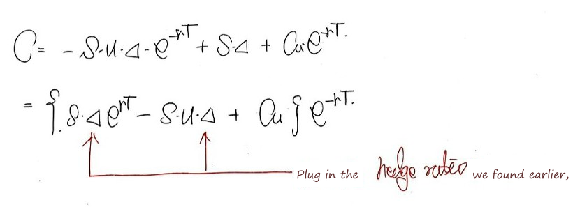 Equation from the original notes
