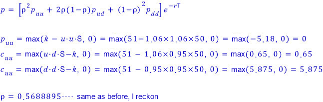 Equation from the original notes
