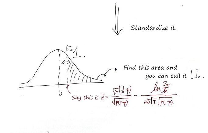 Equation from the original notes
