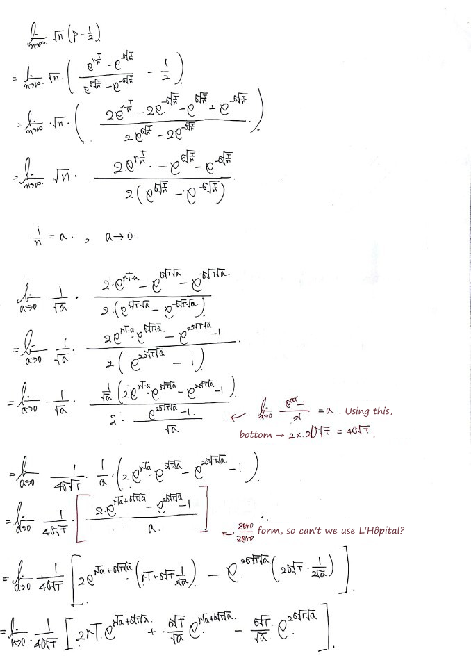 Equation from the original notes