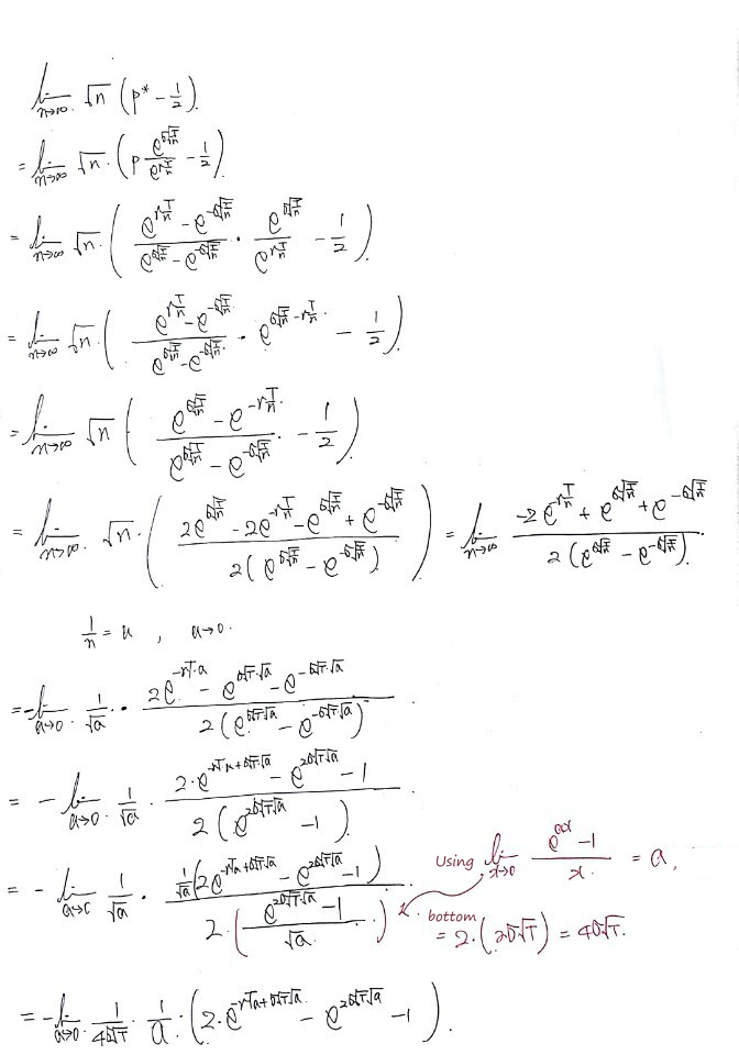 Equation from the original notes