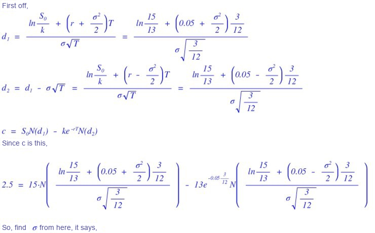 Equation from the original notes