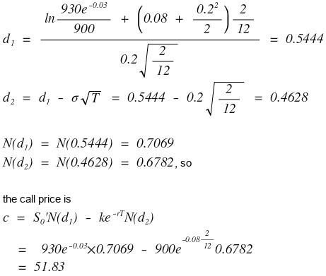 Equation from the original notes