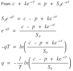 Equation from the original notes