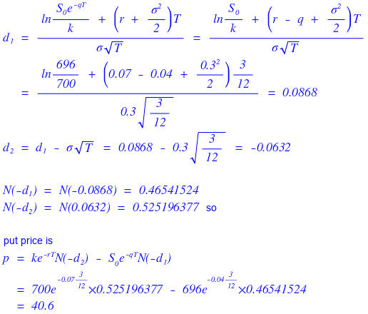 Equation from the original notes