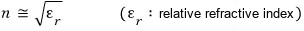Equation from the original notes