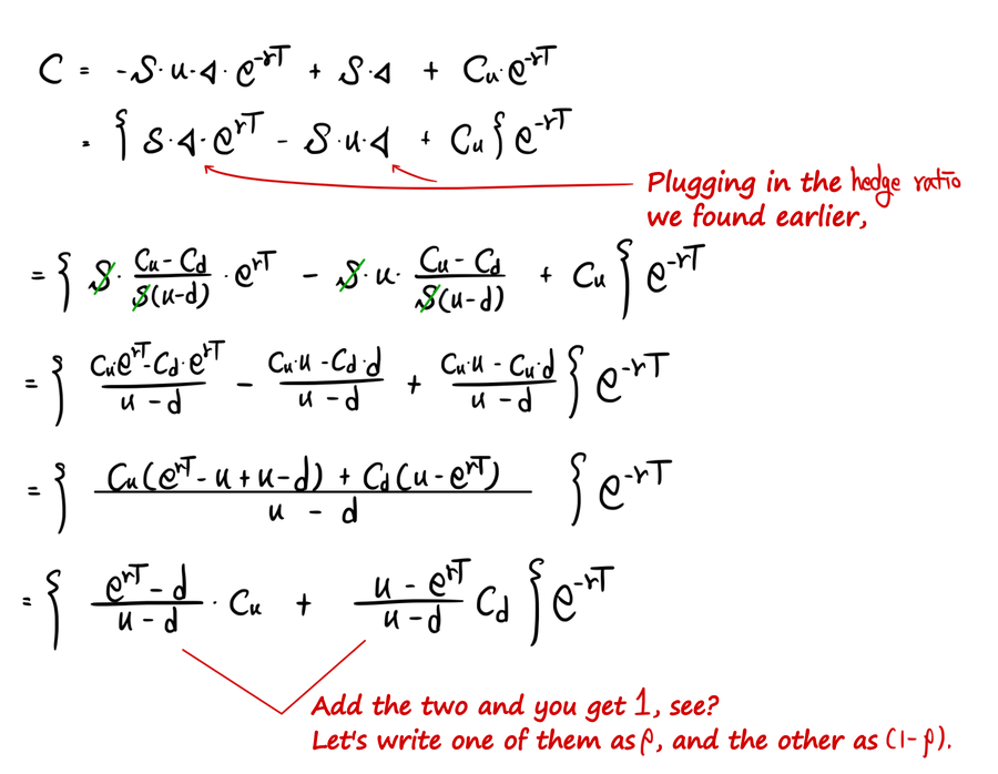 Equation from the original notes
