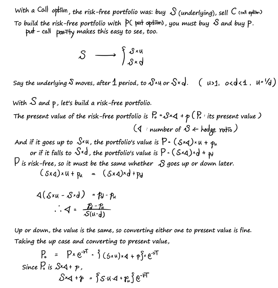 Equation from the original notes