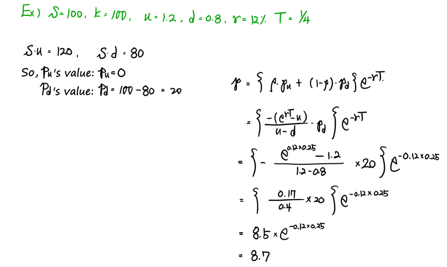 Equation from the original notes