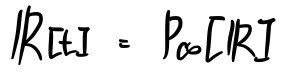 Equation from the original notes