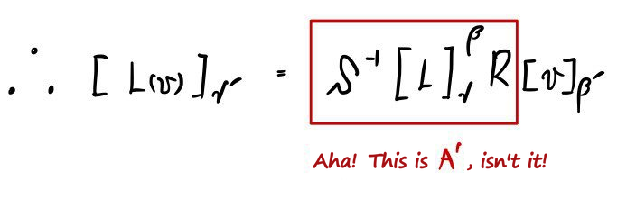 Equation from the original notes