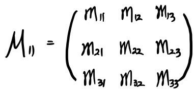 Equation from the original notes