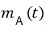 m_A(t)