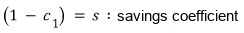 Equation from the original notes
