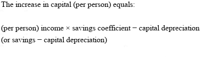 Equation from the original notes