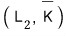 the point L sub 2, K bar