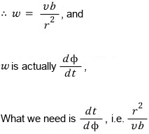 Equation from the original notes