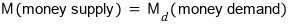 Equation from the original notes
