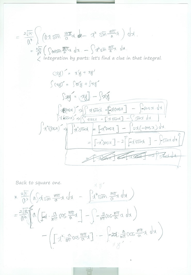 Equation from the original notes