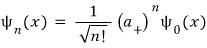 Equation from the original notes