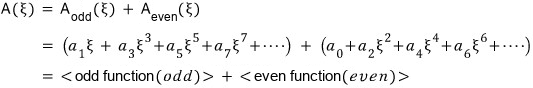 Equation from the original notes