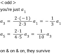 Equation from the original notes